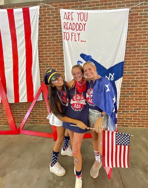 Now Boarding Bid Day Theme, Usa Sorority Theme, Delta Airlines Bid Day, Fly Delta Bid Day, Bidday Themes, Sorority Parents Weekend, Sorority Social Themes, Sorority Rush Week, Sorority Work Week