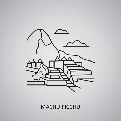 Machu Pichu Tattoo Ideas, Mexico Drawing, Trip Tattoo, Boys Trip, Heart Tree, Logo Banners, Cityscape Photos, Machu Picchu, Heart With Arrow