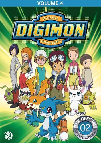 Digimon: Digital Monsters - The Official Second Season, Vol. 4 [3 Discs] [DVD] Viewtiful Joe, Digimon Seasons, Digimon Adventure 02, Digimon Frontier, Digimon Tamers, Digimon Digital Monsters, Digimon Adventure Tri, 90s Cartoons, Digimon Adventure