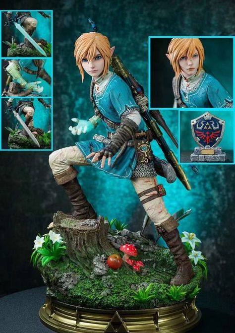 moauskin | 😍Wow!!!!Every The Legend of Zelda player should not miss it!!! | By Moauskin shop Breath Of The Wild Link, Fire Emblem Warriors, Zelda Cosplay, Resin Statue, Zelda Art, Breath Of The Wild, The Legend Of Zelda, I'm A Simp, Fire Emblem