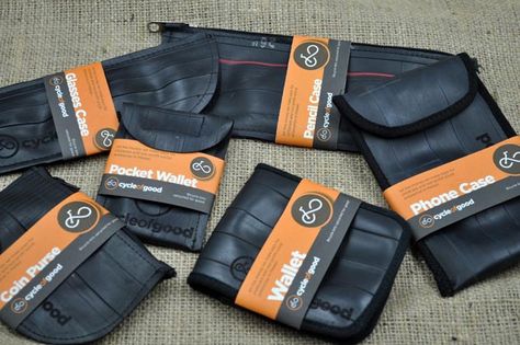 Cycle of Good: Turning old bike inner tubes into new products - Cycling Weekly Bike Tube Crafts, Tube Crafts, Bicycle Tubes, Tire Craft, Best Cycle, Biking Diy, Old Bicycle, Old Bikes, Bike Tire