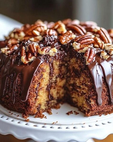 Quick & Tasty Recipes | 😋🍫🥥 Mouth-watering German Chocolate Pecan Pound Cake | Facebook German Chocolate Pecan Pound Cake Recipe, German Chocolate Pecan Pound Cake, Pecan Pound Cake, Quick Delicious Meals, Chocolate Pound Cake, Chocolate Pecan, German Chocolate, Pound Cake Recipes, Tasty Recipes