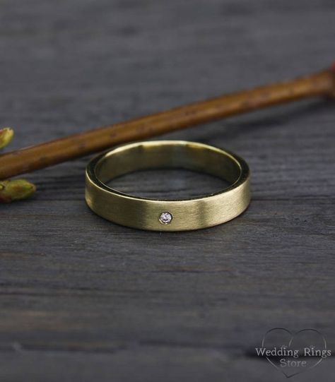 image 0 Flat Engagement Rings, Silver Diamond Wedding Rings, Square Wedding Rings, Engagement Ring Plain Band, Simple Wedding Band, Branch Engagement Ring, Twig Engagement Ring, Dainty Wedding Ring, Wedding Bands For Him