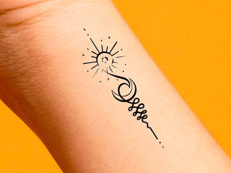 Tropisches Tattoo, Wellen Tattoo, Lotusblume Tattoo, Tropical Tattoo, Unalome Tattoo, Wave Tattoo, Muster Tattoos, Tasteful Tattoos, Beach Tattoo