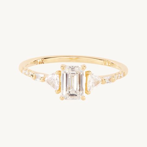 Sale | Fine Jewelry Sale, Lab Grown Diamonds, Ring | Catbird Trillion Diamonds, Jennie Kwon, Ring Inspo, Diamond Signet Ring, Emerald Cut Diamond Ring, Pearl And Diamond Necklace, Emerald Cut Diamond, Cushion Cut Diamonds, Pearl Gemstone