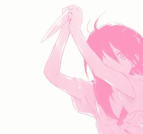 Pink Manga, Yandere Girl, Pink Anime, Soft Pink Theme, Anime Inspired Outfits, Love Sick, Anime Meme, Yandere Simulator, Pink Art