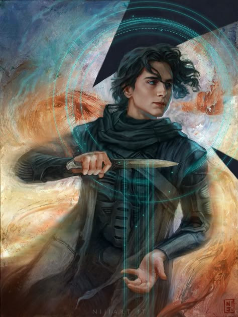 Dune Art Paul, Dune Paul Atreides Art, Dune Book Fanart, Paul And Chani Dune Fanart, Dune Book Art, Paul Atreides Art, Paul Atreides Wallpaper, Timothee Chalamet Fanart, Paul Atreides Fanart