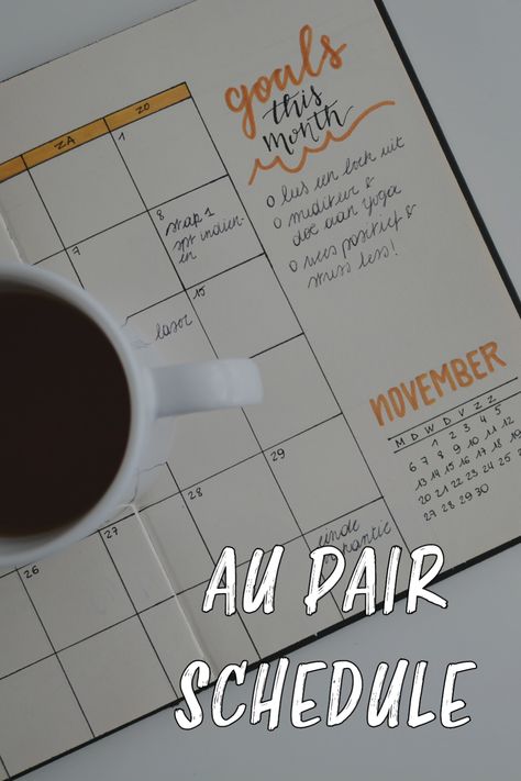 A schedule helps to organise the au pair's duties and lets the host family and the au pair know when the au pair will have working hours and when they will have free time - so that everyone is well-informed and misunderstandings are avoided. #aupair #aupairworld #schedule #aupairschedule #workinghours Au Pair Aesthetic, Daily Checklist, Au Pair, The Host, Weekly Planning, Daily Schedule, Working Hours, Free Time, Childcare