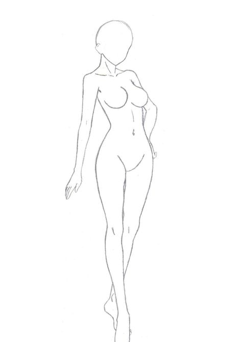 Figurini Moda Pose Base, Woman Drawing Body Sketches Pose Reference, Women Body Reference Drawing, Full Body Sketch Reference, Women Anatomy Reference, Drawing Poses Female Reference, Full Body Reference Poses, Anatomy Drawing Female, Full Body Drawings