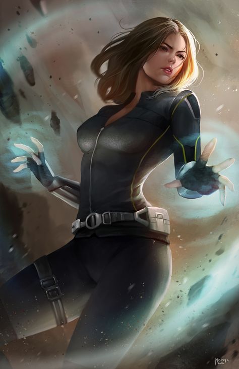 Daisy by NOPEYS.deviantart.com on @DeviantArt Quake Powers, Quake Marvel, Comic Book Artwork, Agents Of Shield, Marvel Girls, Black Widow, Marvel Characters, Marvel Universe, Marvel Dc