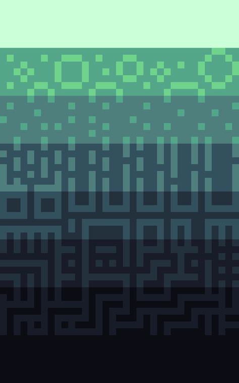 A simple yet beautiful green pattern creating a smooth gradient between the colors and shapes of it.  You can buy my art on your favorite shirts and products! check the link for more info. #colorpalette #pixelart #palette #pattern #patternart #pixel #pixeldesign #minimalart Pixel Art Gradient, Pixel Color Palette, Pixel Art Palette, Pixel Art Color Palette, Pixel Border, Neon Pixel Art, Green Pixel Art, Pixel Gradient, Pixel Life