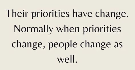 Priorities Change, People Change, Stuff To Do, Quick Saves