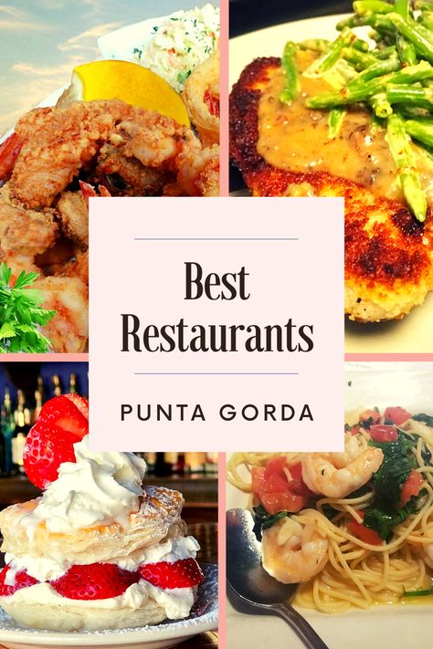 We’re always on the hunt for the best and most popular food spots and restaurants anytime we travel. And this time, we curated a list of the best restaurants, foods, and places to eat in Punta Gorda, Florida so you don't have to! Punta Gorda Florida, Crab House, Florida Food, Florida Restaurants, Popular Food, Tacos And Burritos, Vietnamese Restaurant, Cool Restaurant, River City