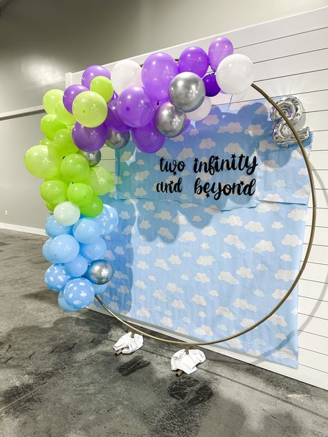 Two infinity and beyond birthday party Two Infinity And Beyond Birthday Girl, 2 Infinity And Beyond Birthday Party, 2 Infinity And Beyond Birthday, Toy Story Backdrop, Infinity And Beyond Birthday Party, Two Infinity And Beyond Birthday, Buzz Lightyear Birthday Party, Beyond Birthday, Buzz Lightyear Birthday