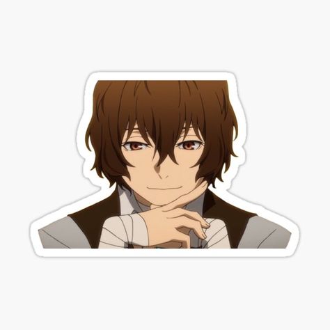 Dazai Stickers, Anime Mood, Handmade Journals Diy, Stickers Anime, Kpop Journal, Goodnotes Stickers, Cute Laptop Stickers, Osamu Dazai, Anime Printables