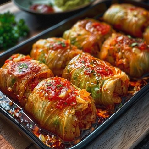 Stuffed Cabbage Rolls  - Simply Recipes - Fewer Worries, More Delight Stuffed Cabbage Rolls Polish, Authentic Stuffed Cabbage Rolls, Stuff Cabbage Rolls Recipes Easy, Filled Cabbage Rolls, Stuff Cabbage Rolls Recipes, Stuffed Cabbage Rolls In Oven, Keto Stuffed Cabbage Rolls, Keto Cabbage Rolls, Best Cabbage Rolls Recipe