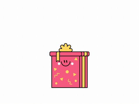 Surprise Dude gift cute loop gif animation illustration character Gift Card Illustration, Surprise Illustration, Gift Pic, Gift Animation, Shopping Illustration, Loop Gif, Gifts Drawing, Gift Illustration, Animation Storyboard