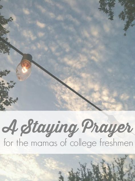 staying prayer for mamas - oh how the 'not-enoughs' haunt me...Lord help me to release these to you. Son Leaving For College Quotes Mom, Prayers For College Freshman, Prayer For College Student, Prayer For High School Student, Prayers For College Students Faith, College Mom Quotes, Freshman Quotes, Next Right Thing, Words Of Encouragement For Kids