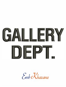 Gallery Dept Embroidery Design Gallery Dept Logo Png, Gallery Dept Logo, Clothing Logos, Internet Logo, Coffee Shop Logo, Gallery Dept, Event Logo, Logo Gallery, Unicorn Design