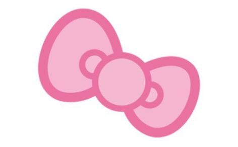 Hello Kitty Banner, Hello Kitty Stickers, Bow Drawing, Hello Kitty Imagenes, Hello Kitty Bow, Hello Kitty Birthday Party, Hello Kitty Themes, Shape Templates, Hello Kitty Coloring