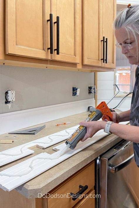 Ship Lapped Kitchen Backsplash, Farmhouse Shiplap Kitchen, Diy Shiplap Backsplash Kitchen, Shiplap Tile Backsplash Kitchen, Wood Shiplap Backsplash Kitchen, Shiplap As Backsplash In Kitchen, Plank Backsplash Kitchen, Shiplap Backsplash Kitchen Joanna Gaines, Ship Lap Backsplash