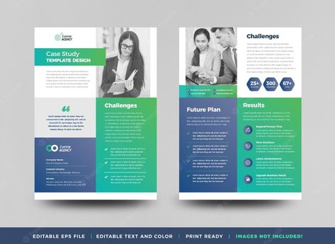 Premium Vector | Business case study design or marketing sheet document design Business Case Study, Document Design, Case Study Template, Case Study Design, Documents Design, Study Design, Business Case, About Business, Case Study