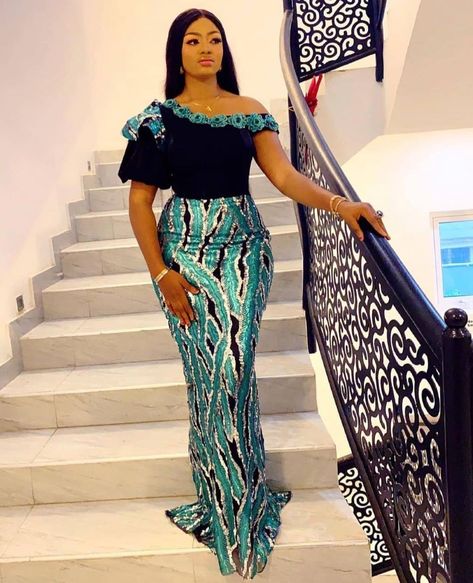 Green Prom Dress Mermaid, Lace Asoebi, Green Dinner, Prom Dress Mermaid, Ankara Long Gown, Ankara Long Gown Styles, African Print Dress Ankara, Lace Gown Styles, Green Prom