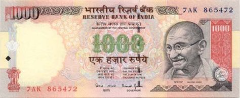 1000 rupees! You feel like a big spender all the time in India! Forex Trading Basics, Currency Note, Forex Currency, Money Notes, Foreign Exchange, Great Leaders, Bank Of India, Us Dollars, Paper Money