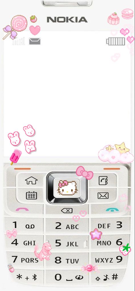 Ipad Bg Aesthetic, Flip Phone Lock Screen, Hello Kitty Nokia Wallpaper, Aesthetic Flip Phone Wallpaper, Pink Y2k Phone Theme, Galaxy Z Flip 3 Aesthetic Wallpaper, Kawaii Love Wallpaper, I Phone Widgets Ideas, Hello Kitty Wallpaper Layout