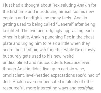 Anakin And Rex Fanart, Anakin And 501st, Captain Rex Headcanons, Anakin X Rex Fanart, Anakin Skywalker Headcanon, Rex X Anakin, Rex And Anakin, Star Wars Jokes, Jedi Knight