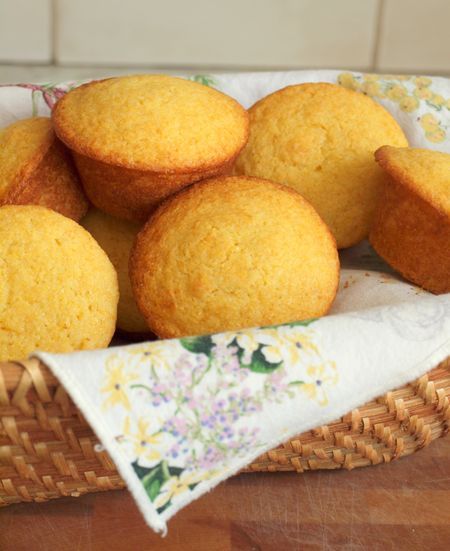 Corn Bread Muffins.....made these tonight and sooo good and moist.  Next time though I will put less sugar.  Very good! Sweet Cornbread Muffins, Once Upon A Chef, Johnny Cake, Cornbread Muffins, Sweet Cornbread, Muffin Bread, Corn Muffins, Corn Bread Recipe, A Chef