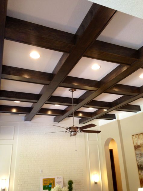 Love this ceiling T And G Ceiling, Room Lighting Ideas Ceiling, Living Room Lighting Ideas Ceiling, Diy Wood Beams, Wood Ceiling Panels, Ceiling Diy, Living Room Lighting Ideas, Faux Wood Wall, Exposed Beams Ceiling