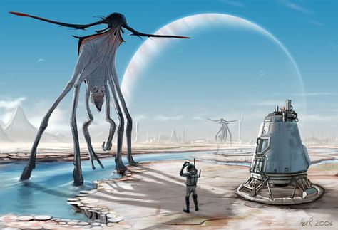 Alex Ries, Speculative Biology, Thomas Carlyle, Alien Life Forms, Novel Game, Speculative Evolution, Art Alien, Alien Life, Science Fiction Illustration