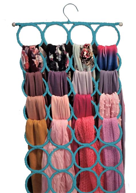 Scarf Rack, Scarf Storage, Closet Clutter, Tie Hanger, Non Slip Hangers, Scarf Organization, Organize Your Closet, Scarf Holder, Scarf Hanger