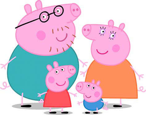 Imagenes de Peppa Pig | Imágenes para Peques Peppa Pig Imagenes, Peppa Pig House, Peppa Pig Wallpaper, Pig Png, Peppa Pig Family, Pig Crafts, Pig Birthday Party, Pig Wallpaper, Pig Family