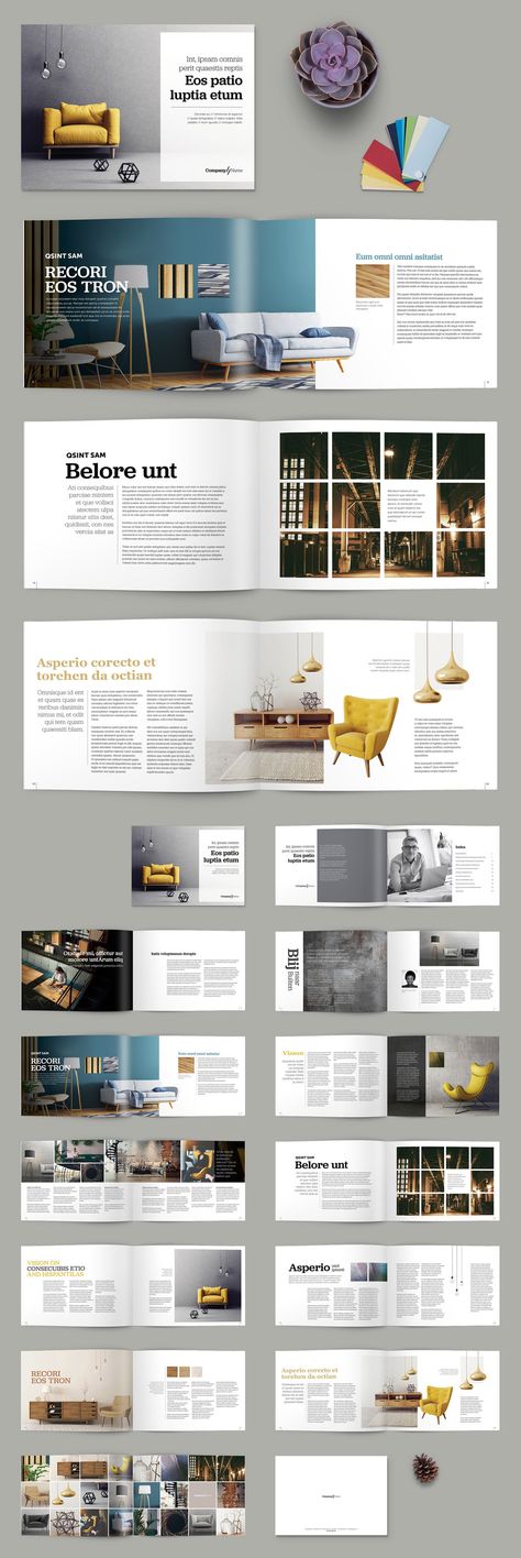 Top 10 Best Flyer & Brochure Design Templates for 2021 Landscape Brochure Design, Design De Configuration, Proposal Inspiration, Product Catalog Template, Indesign Brochure Templates, Catalogue Layout, Indesign Magazine Templates, Brochure Design Layout, Brochure Mockup