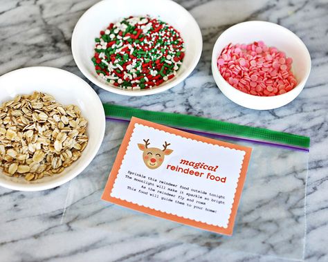 Reindeer Food - Childhood Magic Raindeer Chow, Reindeer Food Recipe, Classroom Christmas Party, Magic Reindeer Food, Fine Motor Activities For Kids, Classroom Christmas, Elf Activities, Reindeer Food, Christmas Traditions Family