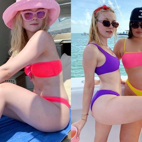 Lily Rader, Fanning Sisters, Dakota And Elle Fanning, Dakota Fanning, Vs Angels, Celebrity List, Celeb Crushes, Elle Fanning, Instagram Models