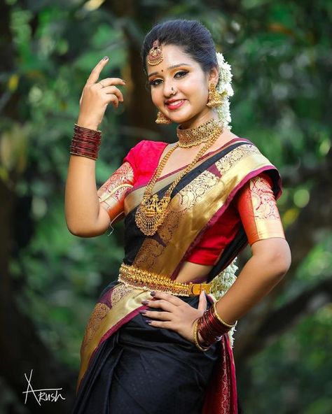 Mechur Function Photo Stills, People Facts, Saree Ceremony, Saree Function, South Indian Bride Saree, Indian Bride Poses, Half Saree Function, Indian Bride Photography Poses, Indian Wedding Poses