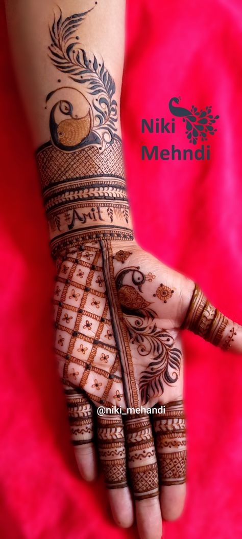 Krishna Mahendi Designs, Mahidi Dijaen, Morpankh Mehandi Design, Mahendi Designs Latest, Short Mehndi Design, Front Mehndi Design, Mehndi Designs For Kids, Mehndi Design Pictures, Simple Mehndi Designs Fingers