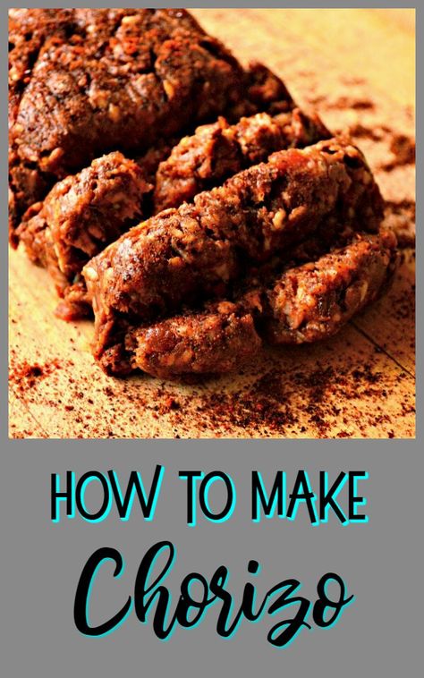 Home Made Chorizo Recipes, How To Make Chorizo Homemade, Chorizo Sausage Recipes Dinner Easy, Homemade Chorizo Sausage, Chorizo Dinners, Homemade Chorizo Recipes, Chorizo Seasoning Recipe, Chorizo Recipes Mexican, Keto Chorizo