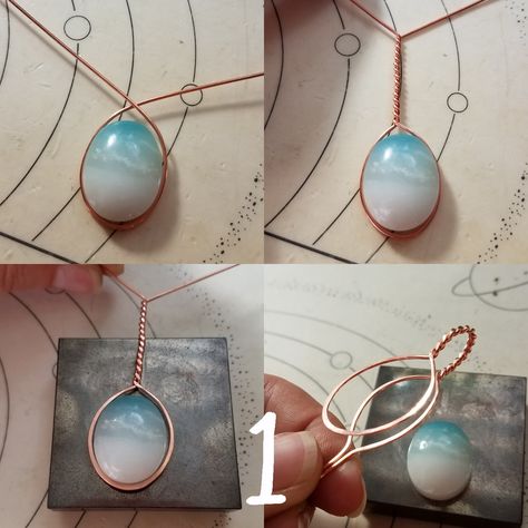 Crystal Jewelry Diy, Wire Wrap Cabochon, Wire Wrapped Stone Jewelry, Wire Jewelery, Wire Wrap Jewelry Designs, Diy Armband, Wire Wrapping Diy, Wire Wrapped Jewelry Diy, Wire Jewelry Making