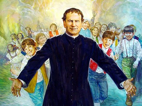 Don Bosco nos llamo a entregar lo mas profundo... Don John, St John Bosco, Don Bosco, Don Juan, Joy Of Life, Great Love, St John, Good Books, A Man