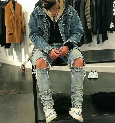 Jerry Lorenzo Style, Vest Jeans Outfit, Vest Jeans, Jerry Lorenzo, Vintage Street Fashion, Urban People, Jeans Outfit Men, Techwear Fashion, Streetwear Outfit Ideas