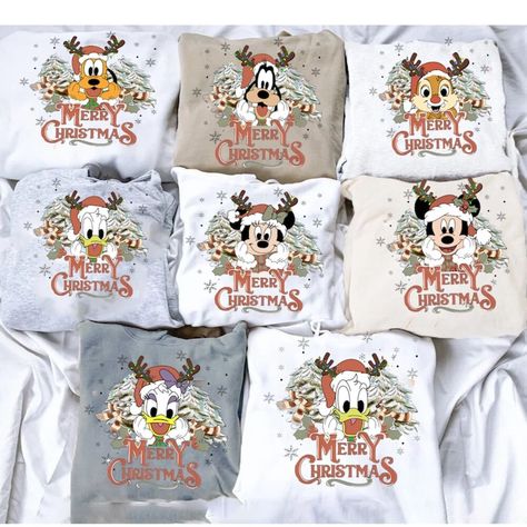 Disney Christmas Outfits, Disney Christmas Gifts, Matching Christmas Sweaters, Disney 2023, Family Christmas Outfits, Disney Christmas Shirts, Family Matching Shirts, Disney 2024, Christmas Disney