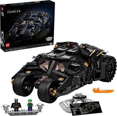 Batman Lego Sets, Flash Lego, Batman Tumbler, Lego For Adults, Batmobile Tumbler, Lego Batmobile, Dark Knight Trilogy, Classic Movie Characters, Lego Boxes