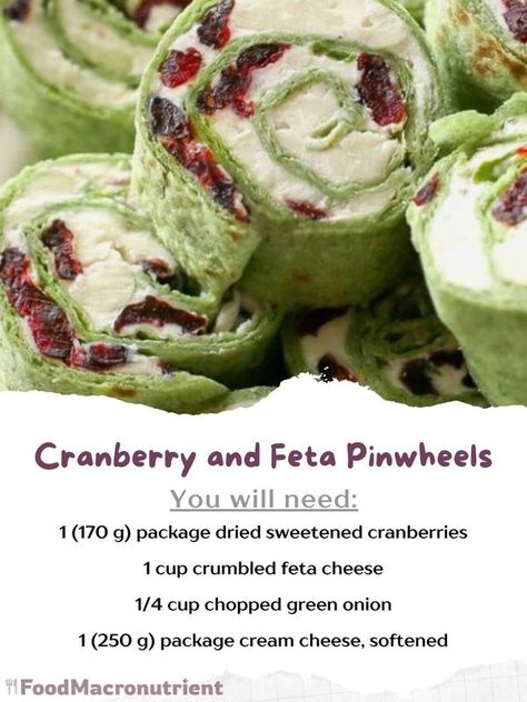 Food Macros Feta Pinwheels, Soft Tortillas, Cheese Appetizers, Camping Meals, Yummy Appetizers, Tortillas, Green Onions, Savoury Food, Feta Cheese