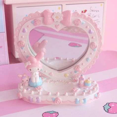 Gyaru Room, Sanrio Bedroom, Cute My Melody, Ball Cartoon, Cartoon Jewelry, Cinnamoroll Kuromi, Birthday Gifts For Friends, Sanrio My Melody, Kawaii Sanrio