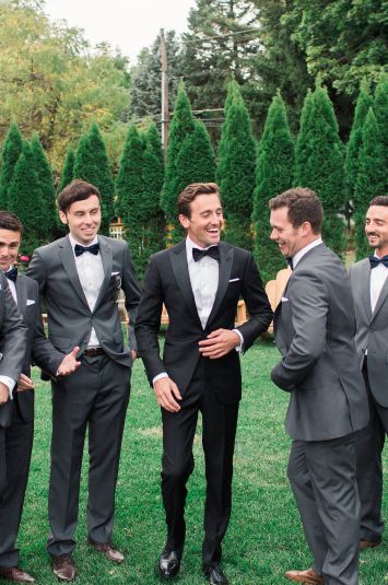 Wedding Suits Men Black, Groom Tuxedo Wedding, Best Wedding Suits, Wedding Tux, Fair Photography, Groom Wedding Attire, Groomsmen Outfits, Groom And Groomsmen Attire, Handsome Groom