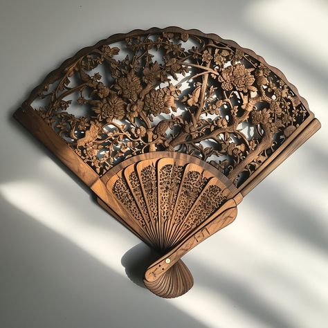 Dive into a cultural whirlwind with our handmade artisan fans, where tradition and craftsmanship come together in a graceful dance. Vintage Fans Hand, Antique Fans, Pretty Crafts, Art Apps, Vintage Fans, Hand Fans, Bullet Journal Art, Wooden Hand, Marmalade